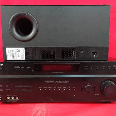 Sony Stereo FM/AM Receiver W/Samsung Subwoofer