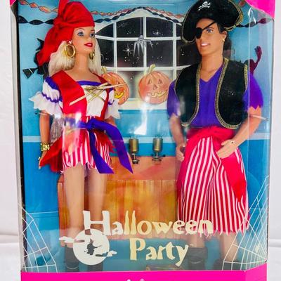 NEW HALLOWEEN PARTY Barbie & Ken Gift Set Target Special Edition # 19874