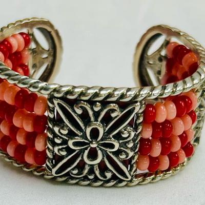 Carolyn Pollack Sterling Santa Rosa Cuff Bracelet