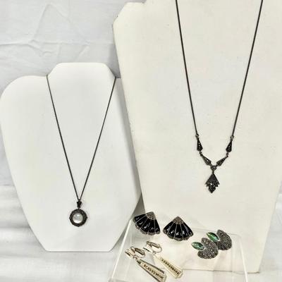 Sterling Silver & Marcasite Jewelry 