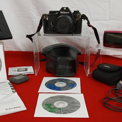 Nikon Camera × Leather case + More