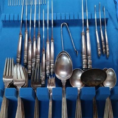 Royal Danish Sterling Silver  Flatware- Total 1.912 Grams