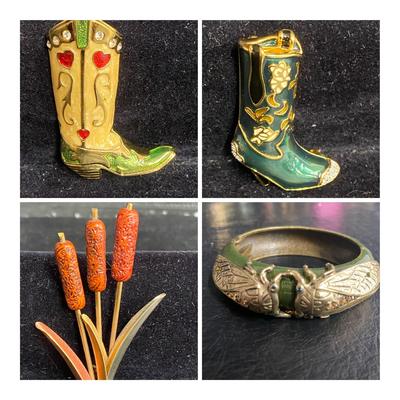 Gold Tone Costume Jewelry And More