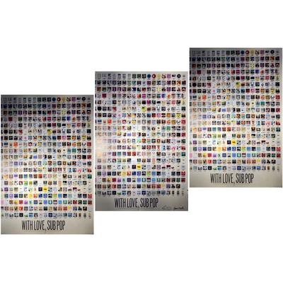 *Signed* “With Love, Sub Pop” Poster(s) 