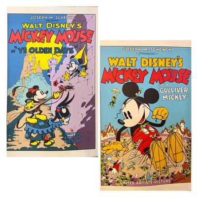 Walt Disney & Mickey Mouse Serigraphs #2