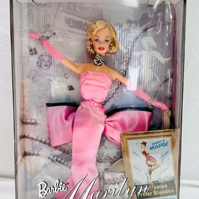 1997 Barbie As Marilyn Gentlemen Prefer Blondes MIB