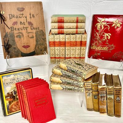 Antique Photo Album, W.W. Jacobs Books & More! 