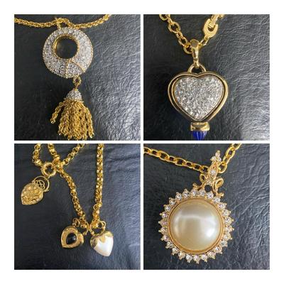 Gold Tone Costume Necklaces