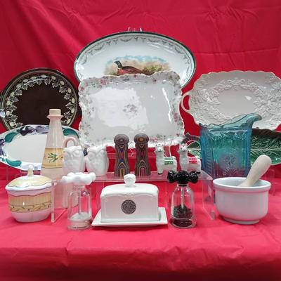 Kitchen Accessory Bonanza W/ Pewter Mortars And Pestle
