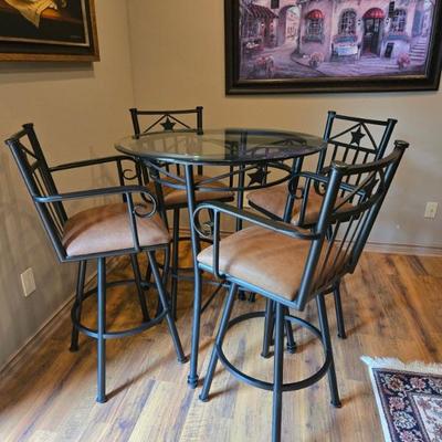 Bar Stools & Table by Tempo Furniture