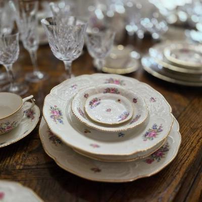 Large Set of Rosenthal China in the Sanssouci Pattern