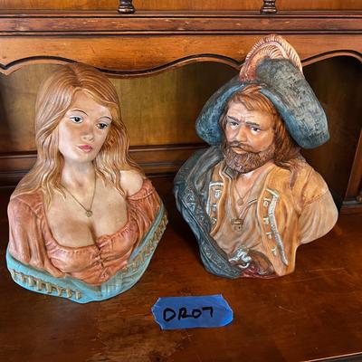 Vintage Plaster Busts