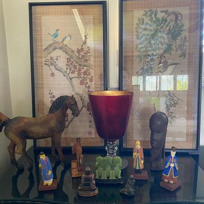Asian Wall Art And Figures