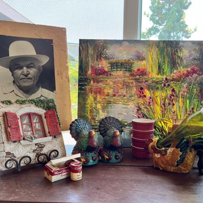 Watercolor Art, Acrylic Painting, Photograph & Kitchen Goodies