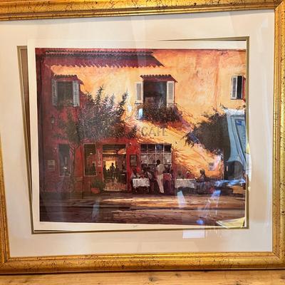 “Cafe” Signed By Jeremy Barlow