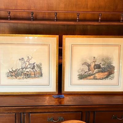 Vintage Equestrian Prints