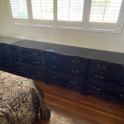 Vintage Drexel Wooden Dressers (4 Total, 3 Drawers)