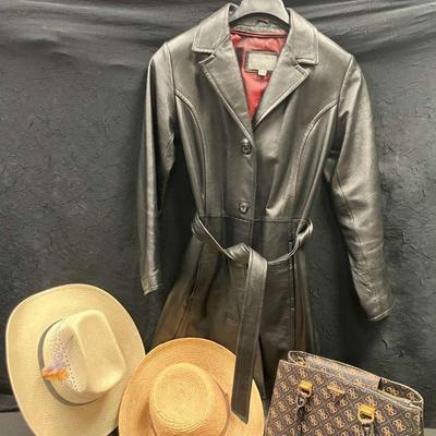 Ct384 wilson leather coat more