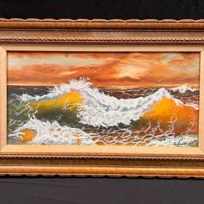 Ct308 vintage seascape
