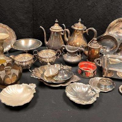 Ct503 huge silver plated assortment