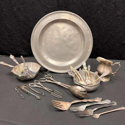 Ct504 pewter and silver plated