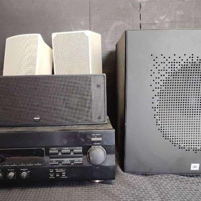Ct490v home audio jbl ads, yamaha & boston acoustics