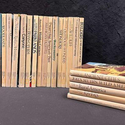 Ct478 vintage national geographic books