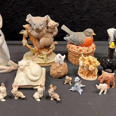 Ct483 assorted animal figurines