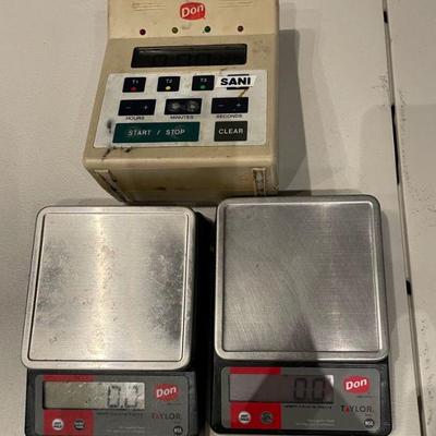DBB254 - Kitchen Timer & Scales
