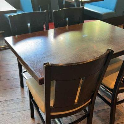 DBB042 Commercial Grade Restaurant Table and Chair Set