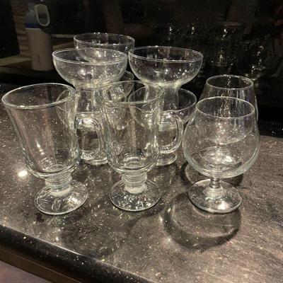 DBB126 - (10) Miscellaneous Commercial Grade Bar Glasses 