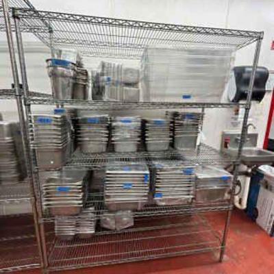 DBB490- Metal Shelving 
