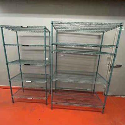 DBB551- (2) Metal Shelvings 
