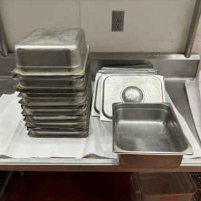 DBB458- Stainless Steel Dishes 