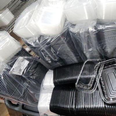 DBB457 - Plastic Bento Style Food Containers 