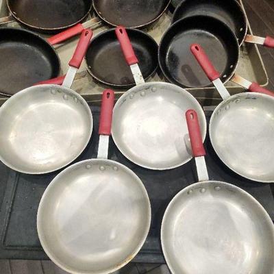 DBB127 - Used Commercial Grade Saute Pans (12)