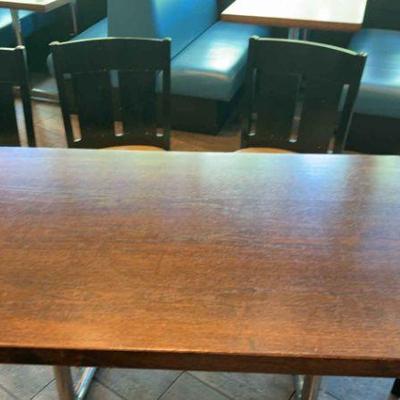 DBB038 Commercial Grade Restaurant Table and Chair Set