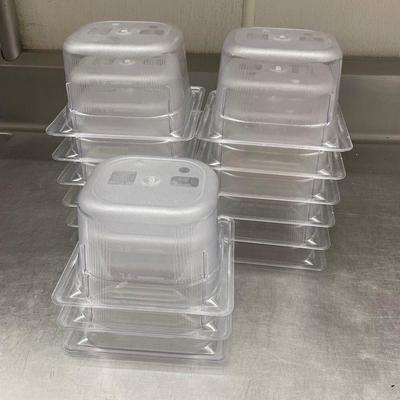 DBB447 - (15) Vollrath 1/6 Sz 4” Deep Low Temperature Food Pans