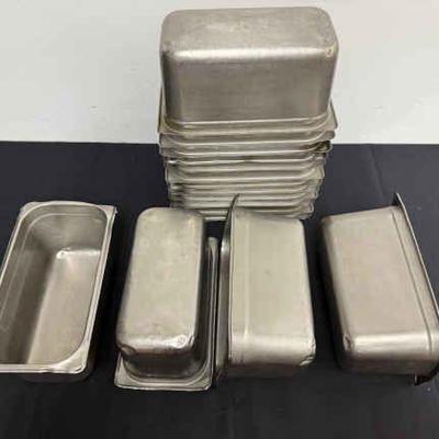DBB478 Sixteen Stainless Steel 13” Long Service Pans