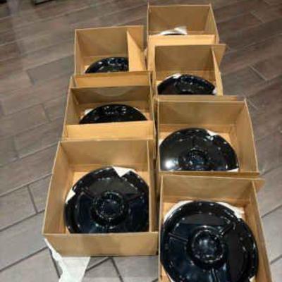DBB242 Lot Commercial Grade 141/2 X 141/2 Three Section Appetizer Platters 