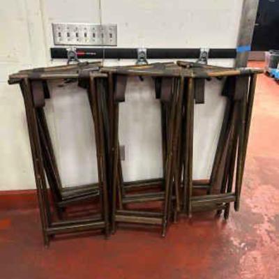 DBB352- Wooden Serving Tray Stands