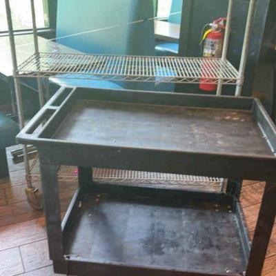 DBB137 Metal Rack and Utility Cart