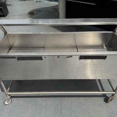 DBB808 Mobile Stainless Steel Buffet Stand