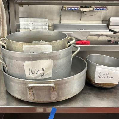 DBB359 Commercial Grade Aluminum Pots