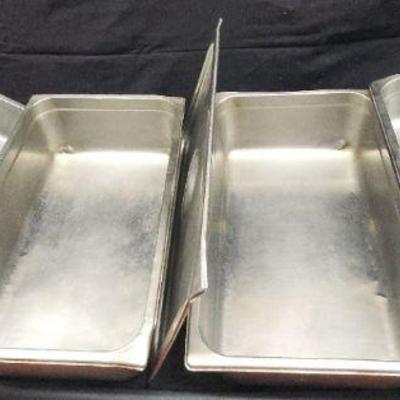 DBB471 - Assorted Used Stainless Steel Pans