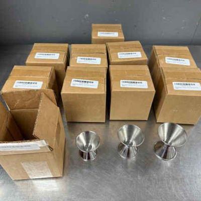 DBB303 Metal Magery Stainless Steel Liquor Measurers 