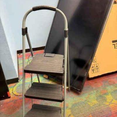 DBB600 Vizio TV and Step Ladder