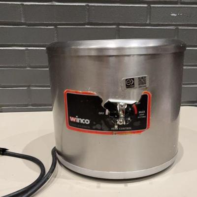DBB234 Winco FW-11R250 Round Electric Food Warmer/Cooker