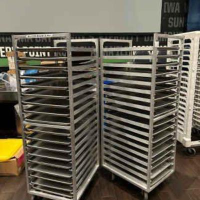 DBB050- Two 18 Full Size Pan Racks 