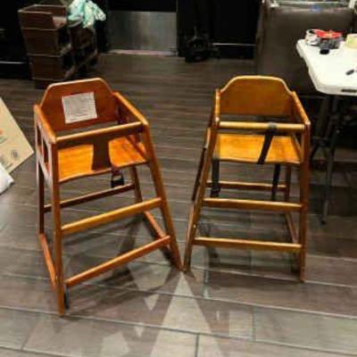 DBB156- Wooden Infant High Seats